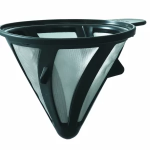 Hario | Dripper for Dripper Pot | Plastic & Stainless Steel | Black | 1 Piece