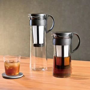 Hario | Mizudashi Cold Brew Coffee Pot Mini | Heat-Proof Glass & Plastic | 600 ml | Black