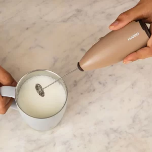 Hario | Creamer "Z" Milk Foamer/Frother | Brown | Stainless Steel