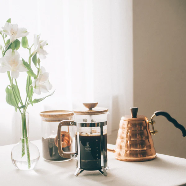 Hario Coffee Press Olive Wood