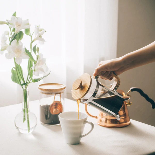 Hario Coffee Press Olive Wood